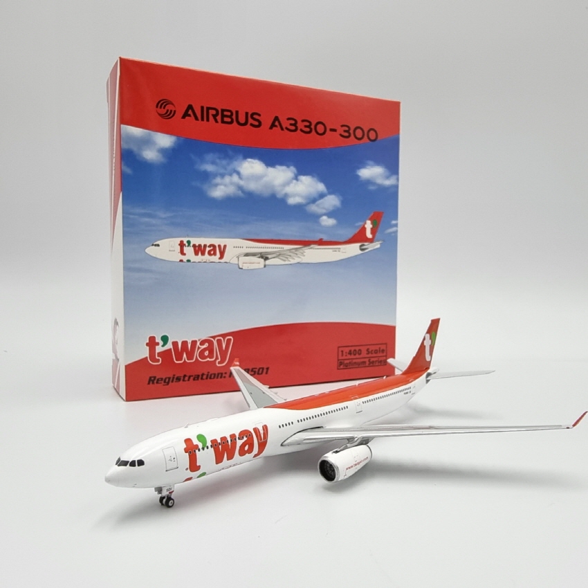 t'way ティーウェイ航空 A330-300 Phoenix 1:400 【公式通販】